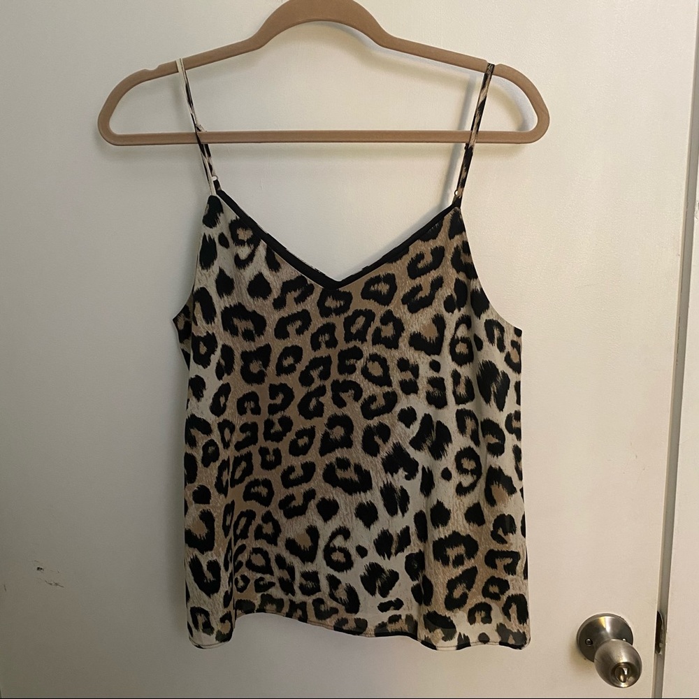 Banana republic cheetah print top
